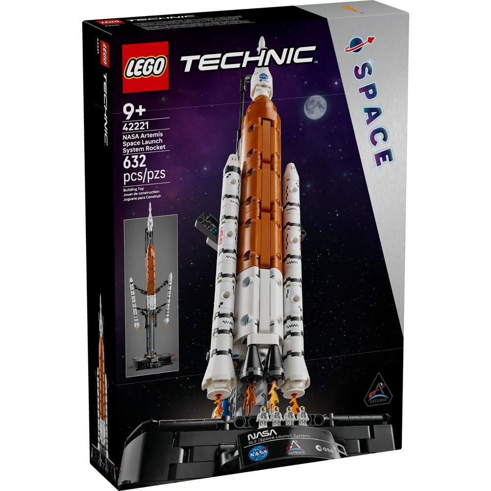 LEGO TECHNIC/NASA ARTEMIS LAUNCH SYSTEM ROCKET/42221/NEW/RETIRED/MSLTSR070326